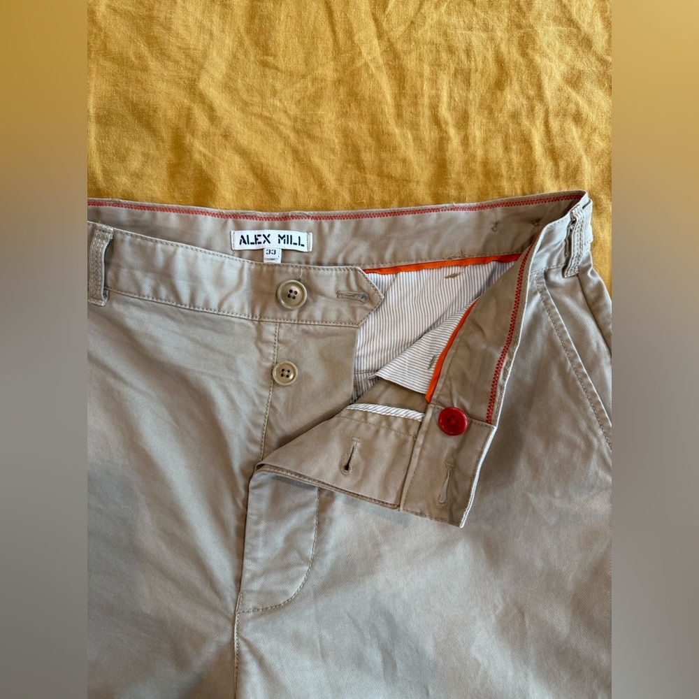 Alex Mill Men's Straight Leg Pant - 33